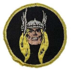 VINTAGE THOR SEW ON PATCH MARVEL COMICS Collector 1979 RARE NOS